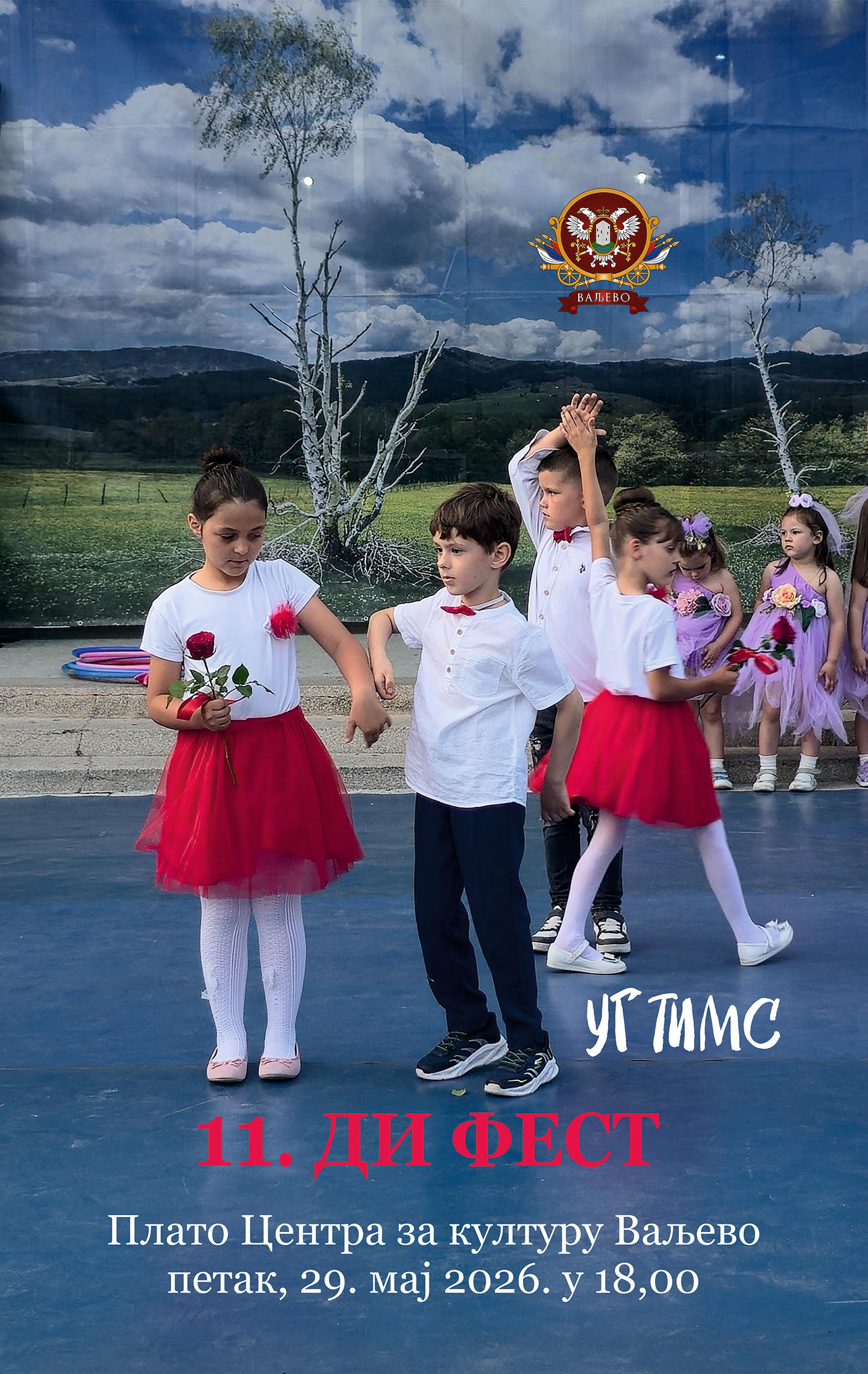 Plesna čarolija preškolaca na Di festu